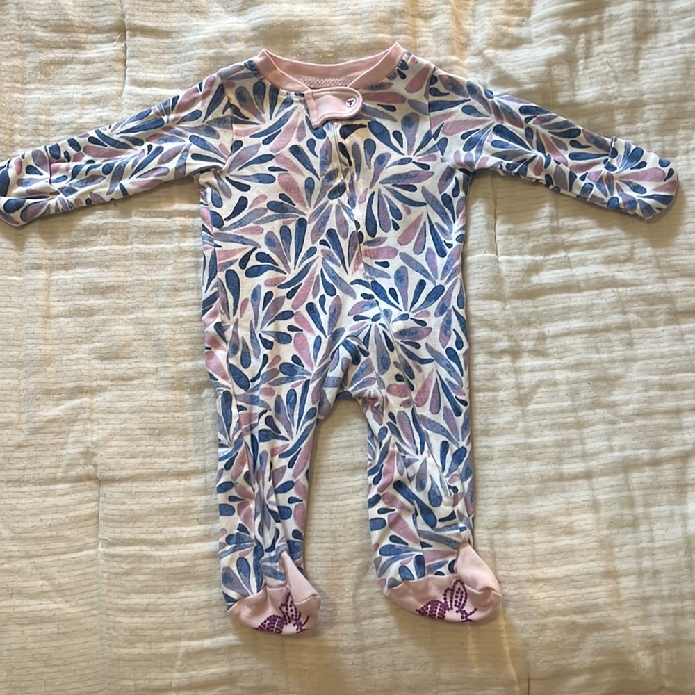 burt’s bees baby foot pajamas